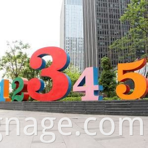 Outdoor 3d Free Standing Letters1